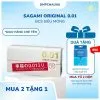 Bao cao su siêu mỏng Sagami Original 0.01 + Tặng Gel Durex
