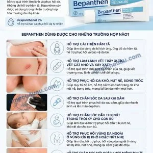Bepanthen Wund- und Heilsalbe 20g – Kem hăm tã & Hỗ trợ làm lành vết thương