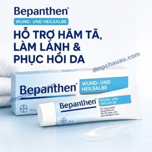 Bepanthen Wund- und Heilsalbe 20g – Kem hăm tã & Hỗ trợ làm lành vết thương