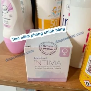Men vi sinh vùng kín Lactobact Intima