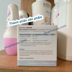 Men vi sinh vùng kín Lactobact Intima