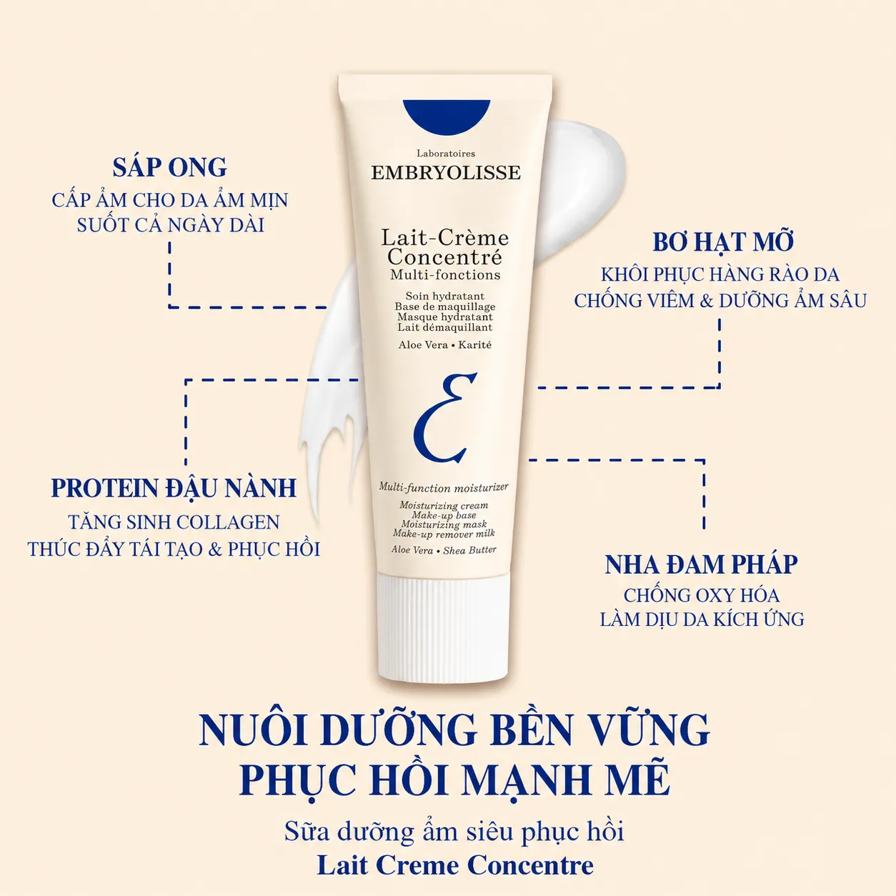 Kem Dưỡng Embryolisse Lait-Crème