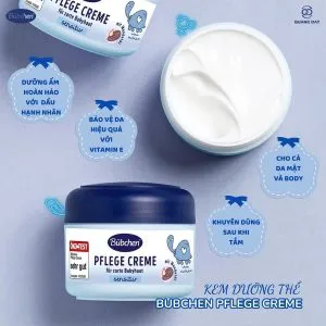 Kem dưỡng ẩm Bübchen Pflege Creme Sensitiv 75ml