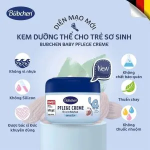 Kem dưỡng ẩm Bübchen Pflege Creme Sensitiv 75ml